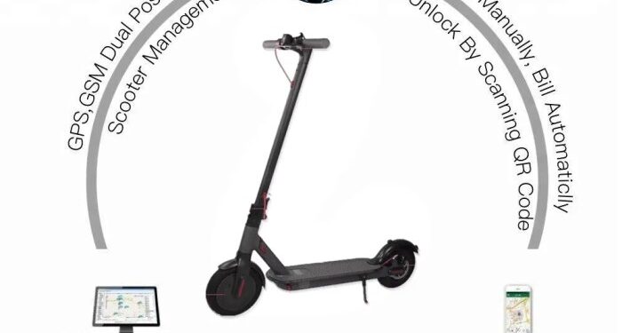 2g/3g/4g Gps Sharing Scooter With App Function And Real-time Gps ...